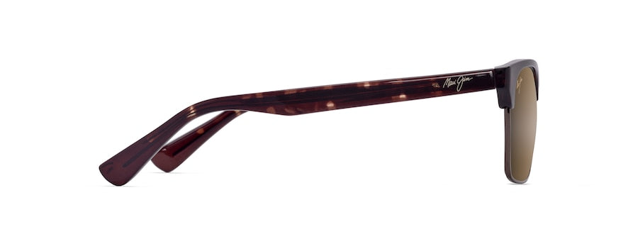 MAUI JIM HCL BRONZE KAWIKA XL SHINY RED HAVANA