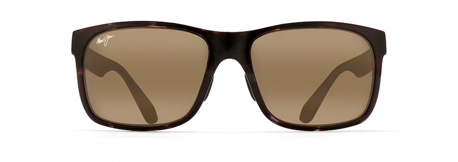 MAUI JIM RED SANDS BLACK AND GREY TORTOISE HCL BRONZE