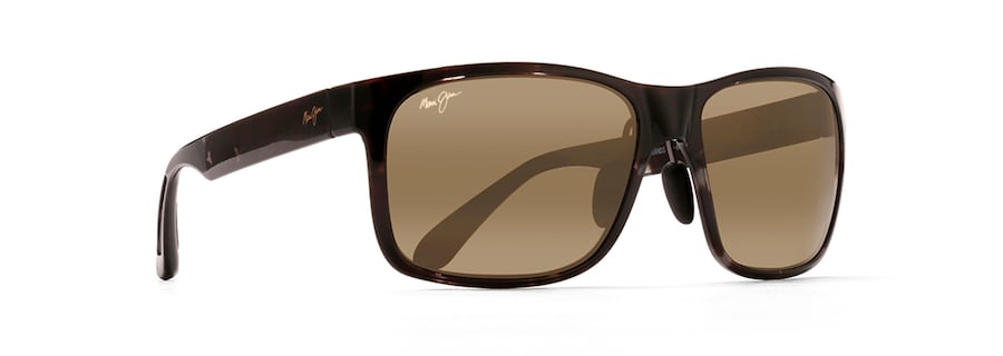 MAUI JIM RED SANDS BLACK AND GREY TORTOISE HCL BRONZE