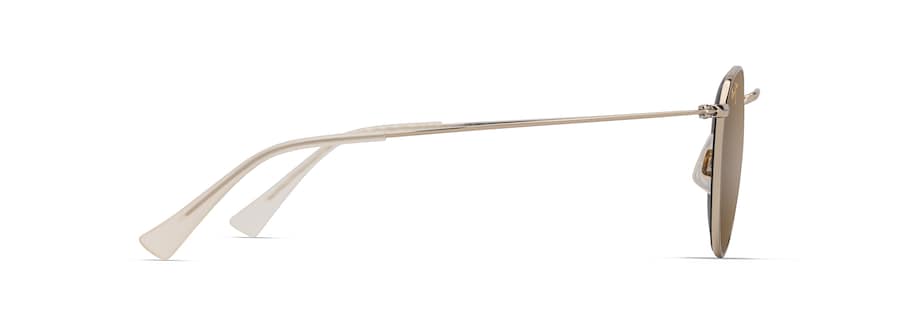 MAUI JIM HCL PUKAUA SHINY LIGHT GOLD W/YELLOW