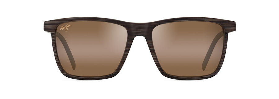 MAUI JIM HCL ONE WAY BROWN STRIPE
