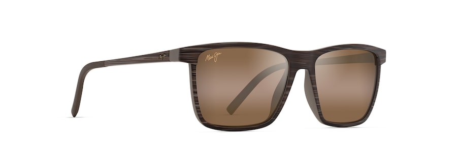 MAUI JIM HCL ONE WAY BROWN STRIPE