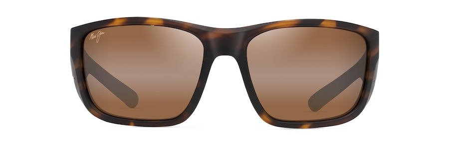 MAUI JIM HCL AMBERJACK MATTE TORTOISE WITH BLACK