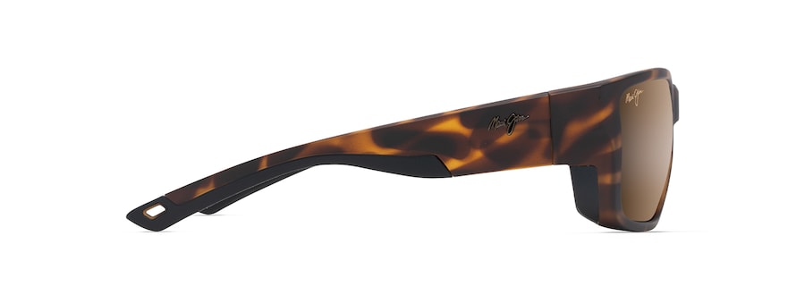 MAUI JIM HCL AMBERJACK MATTE TORTOISE WITH BLACK