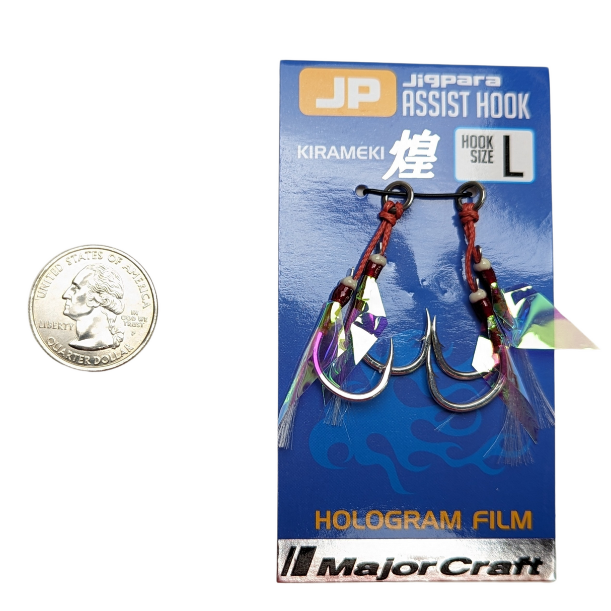 MAJOR CRAFT ASSIST HOOK HOLOGRAM FILM