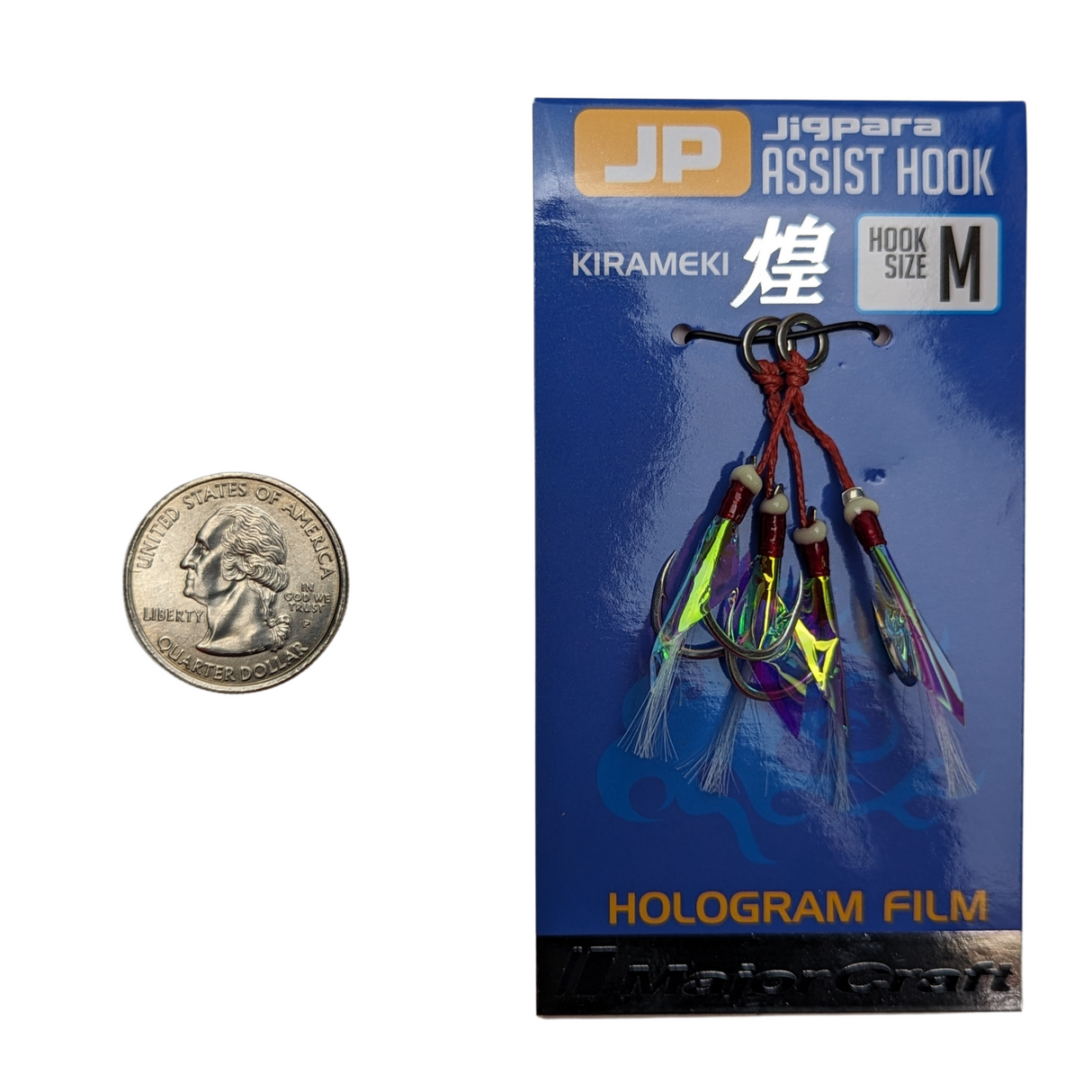 MAJOR CRAFT ASSIST HOOK HOLOGRAM FILM