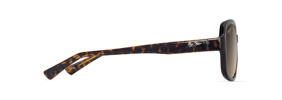 MAUI JIM HCL BRONZE HILUHILU SHINY DARK HAVANA