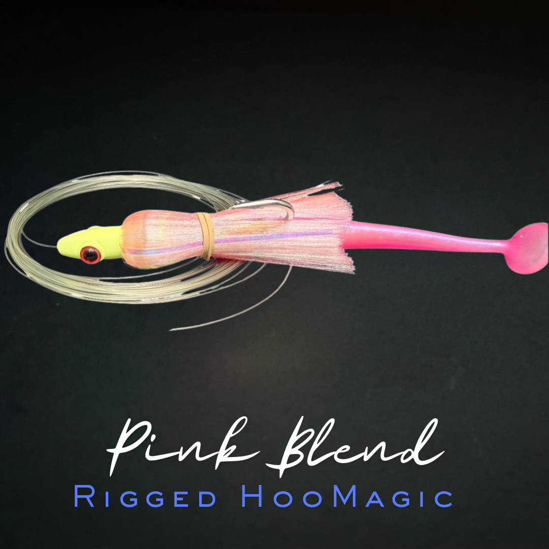 Magictail HooMagic Blend Series Trolling Lures - Shad Rigged