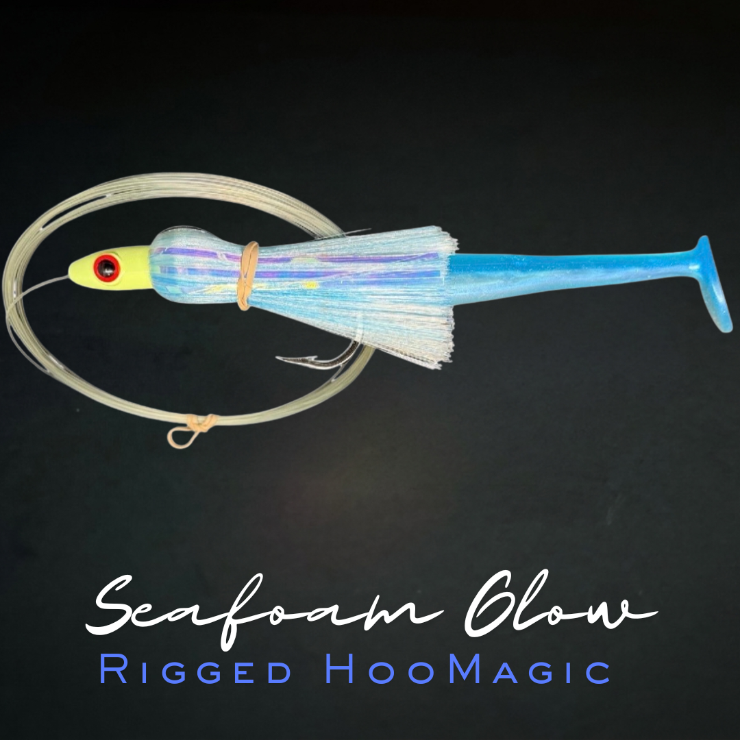 Magictail HooMagic Blend Series Trolling Lures - Shad Rigged