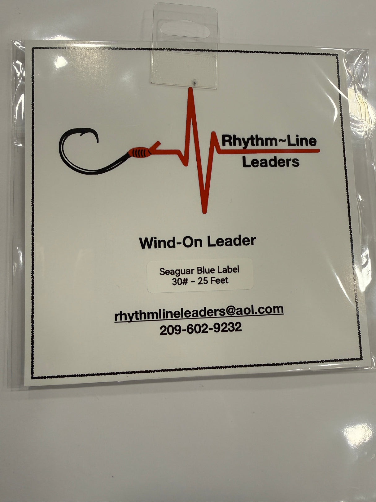 RHYTHM-LINE LEADERS SEAGUAR BLUE LABEL CASTING LEADER 12 FT