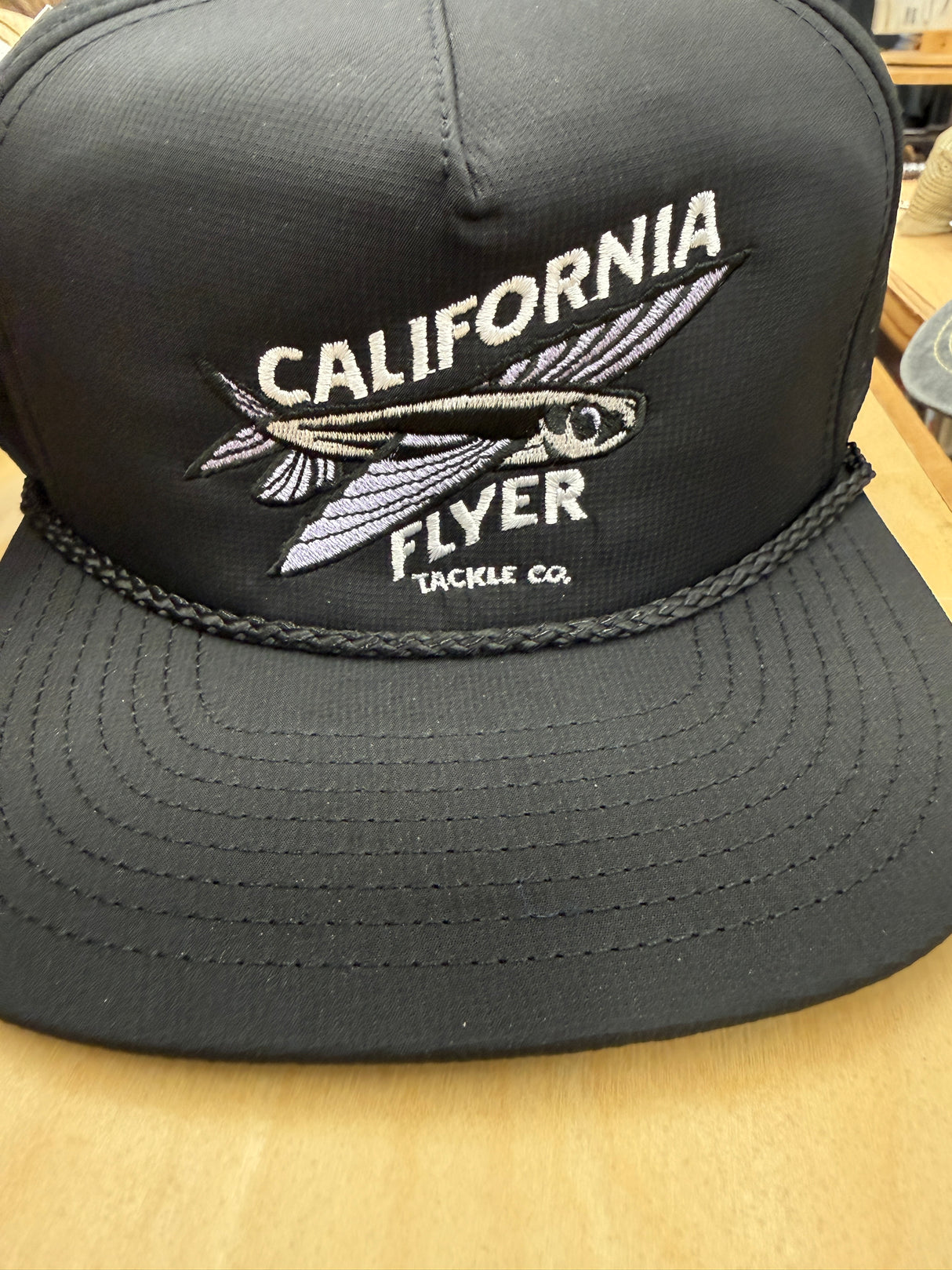CALIFORNIA FLYER CO. PURPLE FLYER LOGO PERFORMANCE HAT
