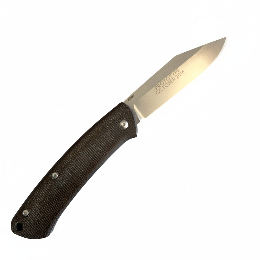 BENCHMADE PROPER, SLIPJOINT, CLIP PT 318, PROTOTYPE
