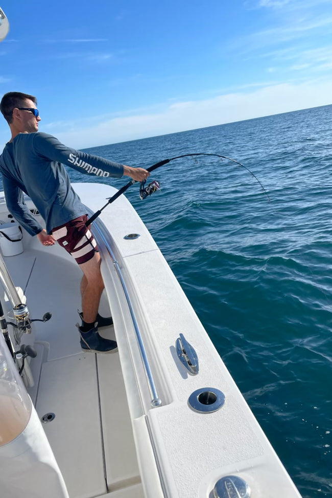 Zack's Team Goose Medium Jigging Rod Spin 5'4"