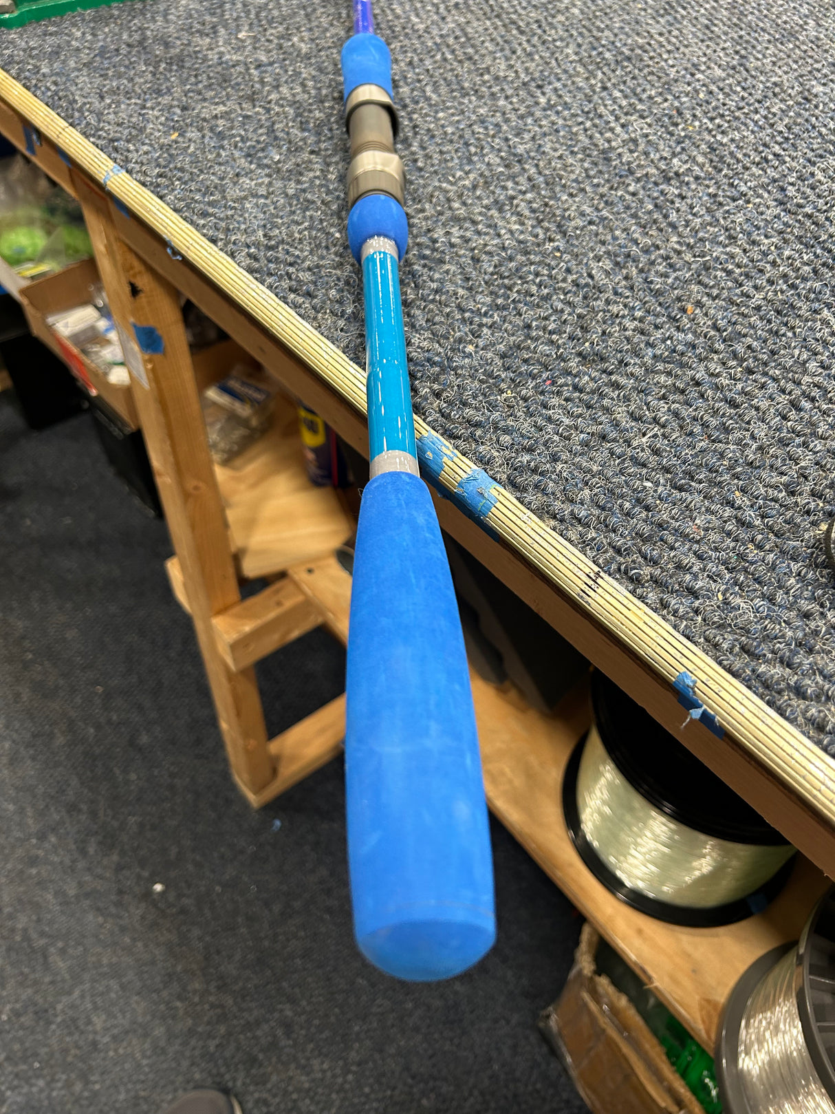 BORDERLINE MONOMOY SPECIAL LITTLE ROUND 7'0" BLUE/SILVER 1-2 OZ