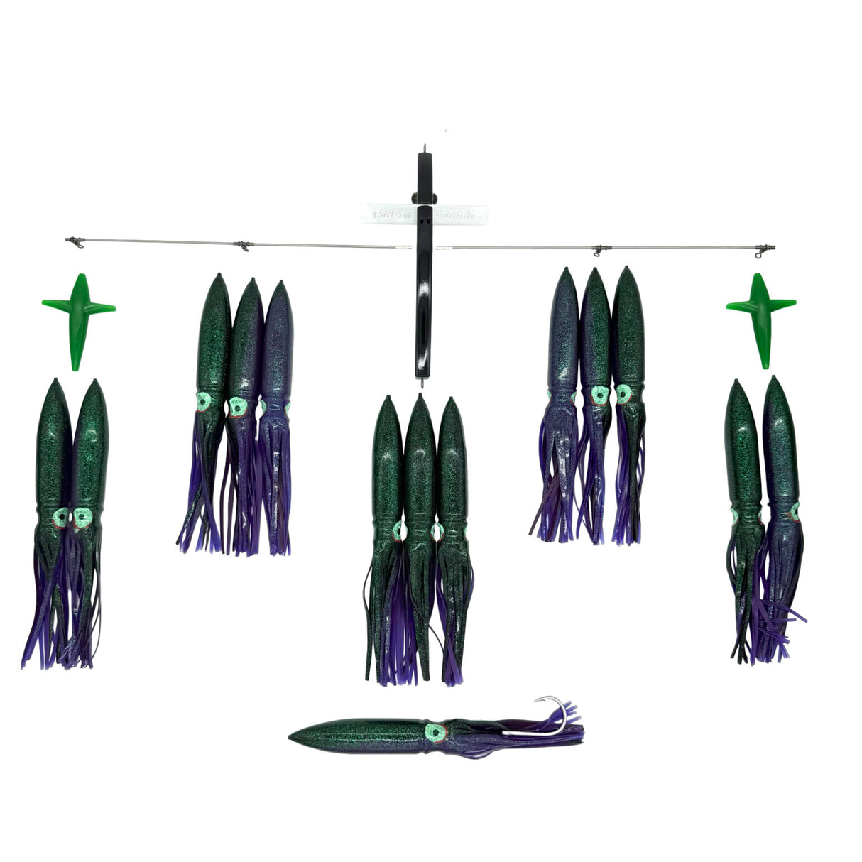 Carlson Offshore 42" Ultimate Bird Bar w/13" Fuku Squid