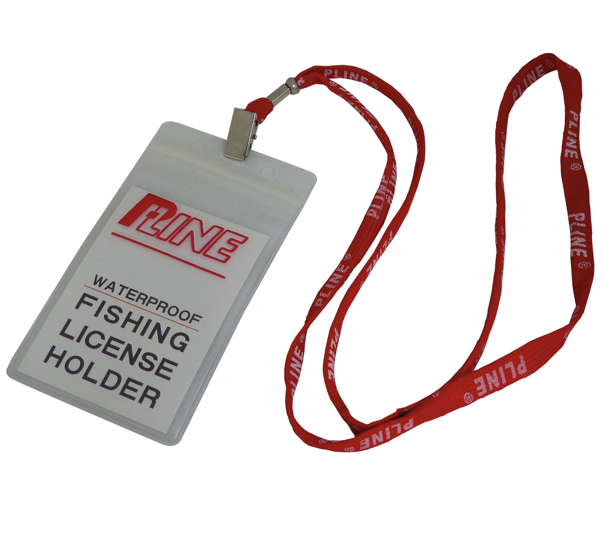 P-LINE FISHING LICENSE HOLD 3 X 5" WITH LANYARD