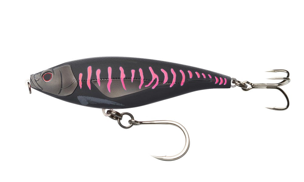 NOMAD MADSCAD 190 DEEP FAST SINKING 7.25" 6 OZ BLACK PINK MACKEREL