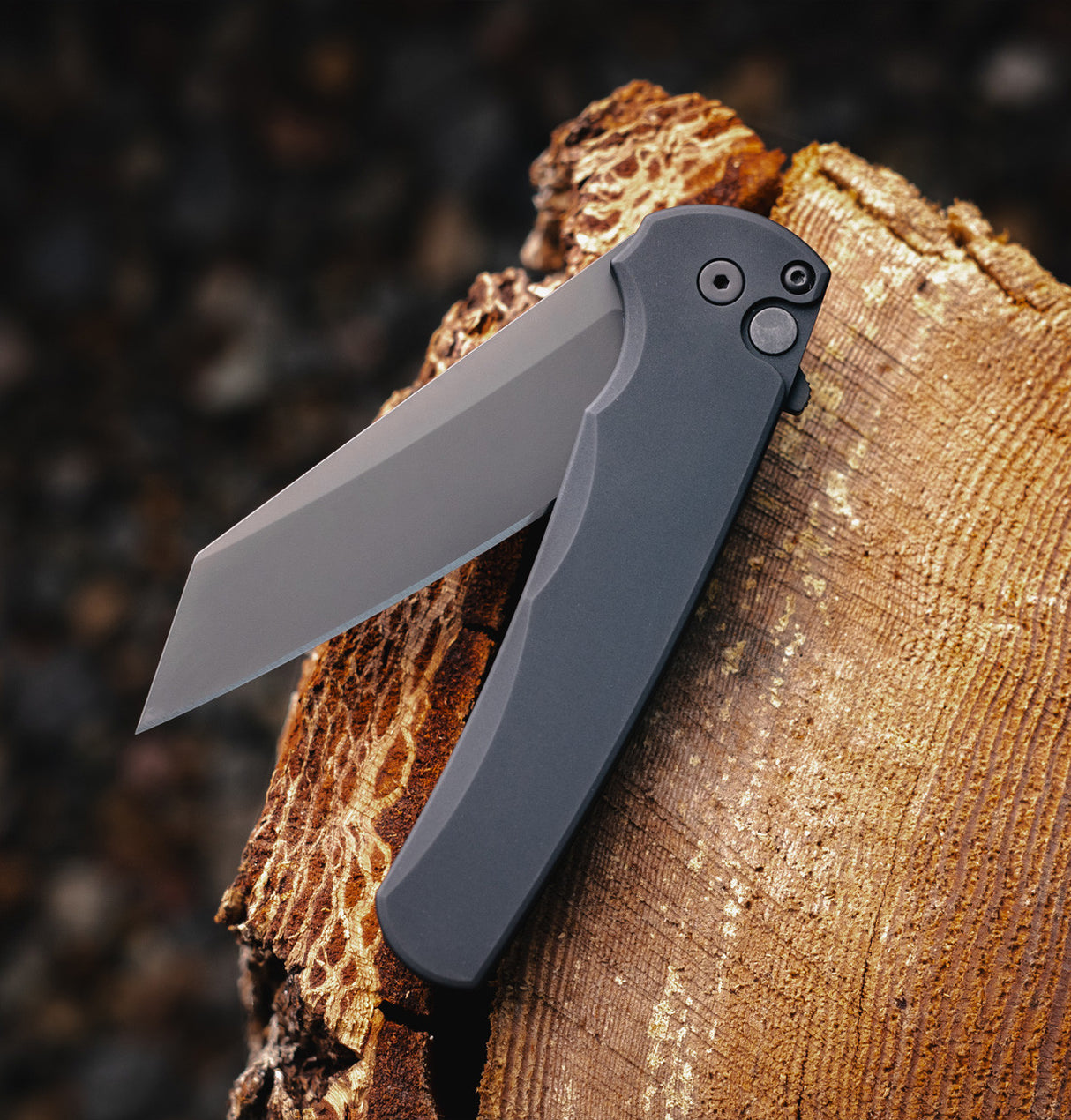 PRO-TECH MALIBU - Black Aluminum Handle