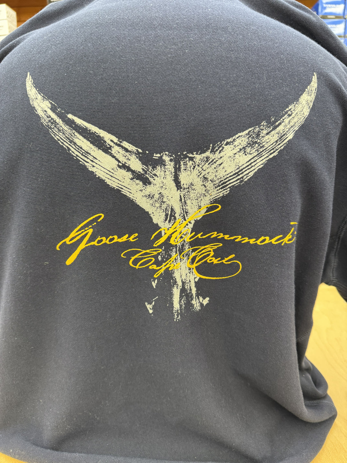 GOOSE TUNA TAIL COMFORT COLORS LONG SLEEVE TEE