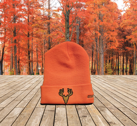 CHASING TAIL ORANGE SAFETY BEANIE