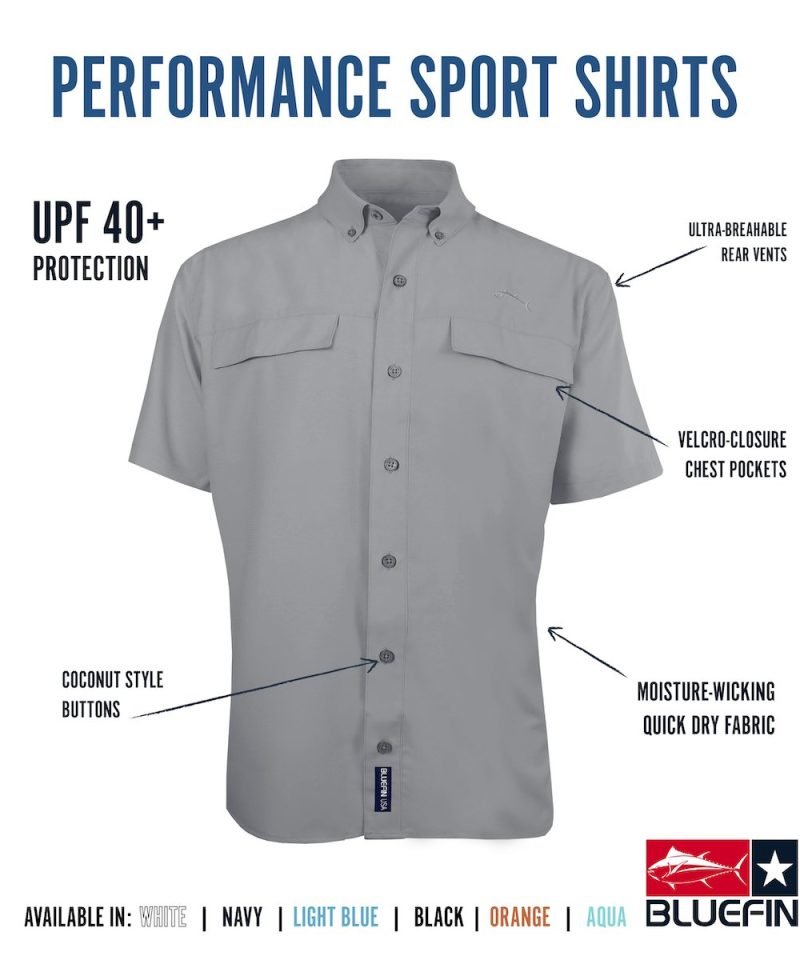 BLUEFIN PERFORMANCE SS SHIRT