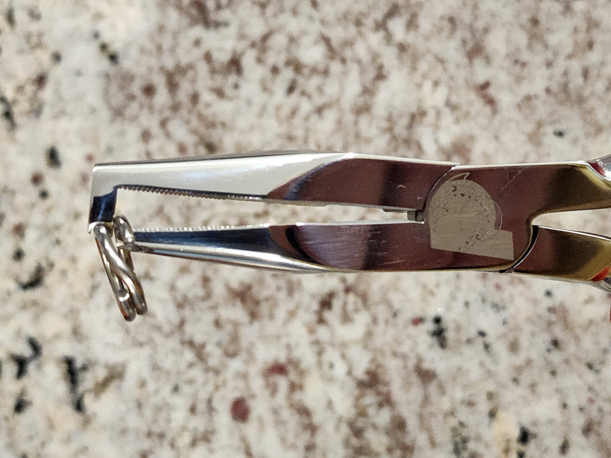 PALMARIUS SPLIT RING PLIERS WITH SCISSORS AND SHEATH