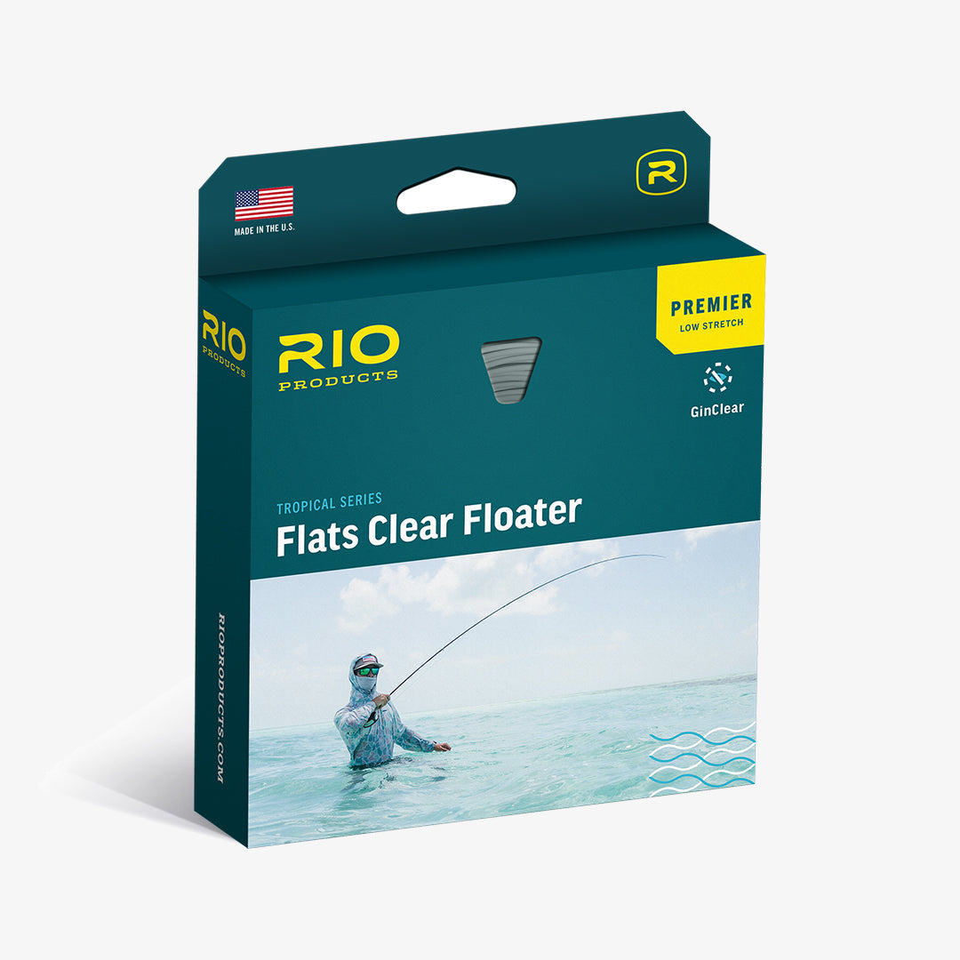 RIO PREMIER FLATS CLEAR FLOATER FLY LINE
