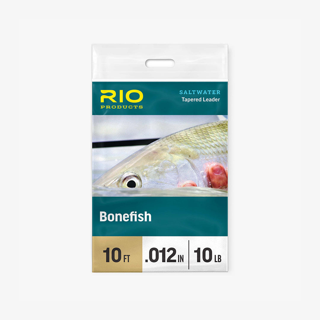 RIO BONEFISH LEADER 10FT 10 LB