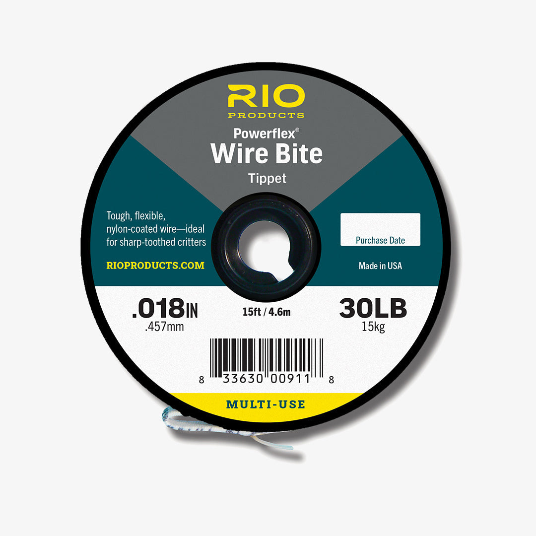 RIO KNOTTABLE WIRE BITE TIPPET