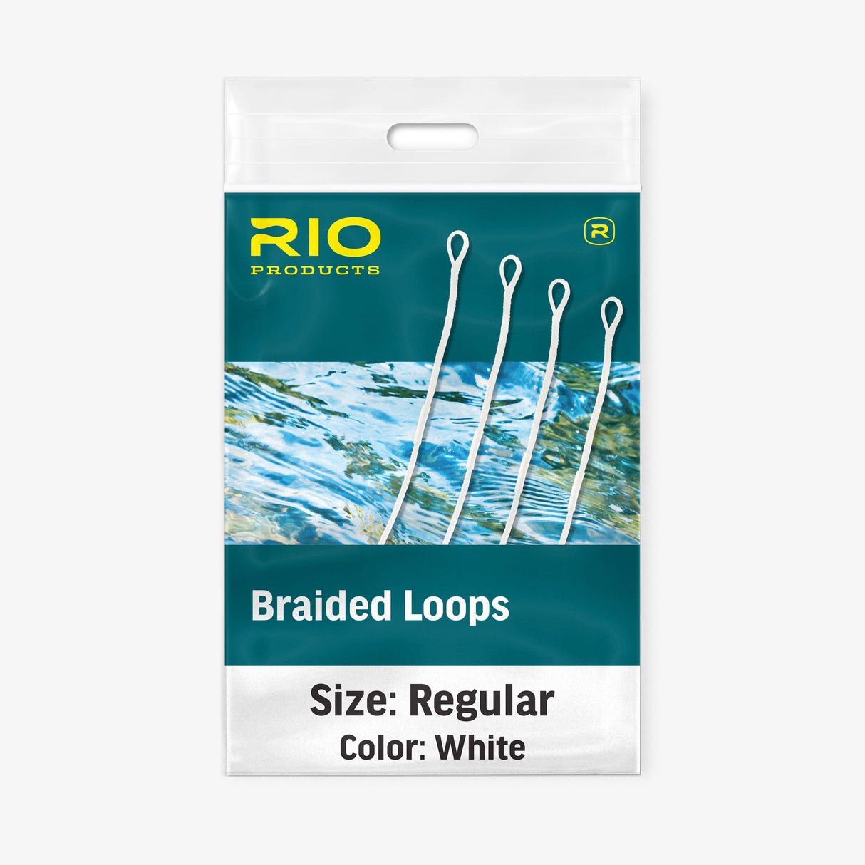 RIO BRAIDED LOOPS WITH TUBING - 4 PACK