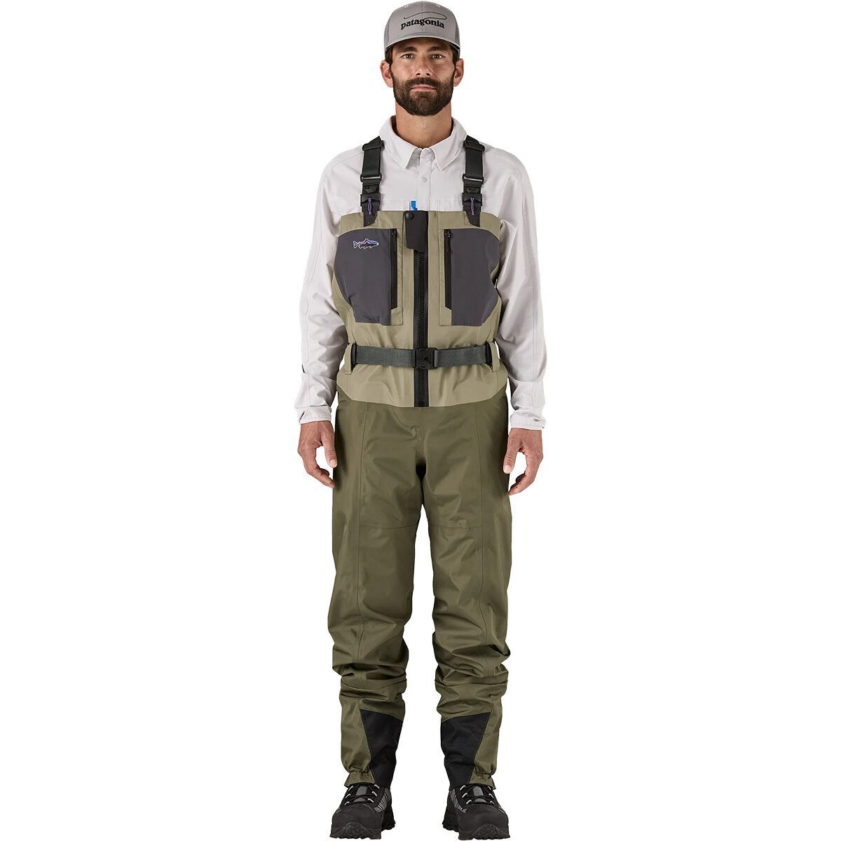 PATAGONIA MEN'S SWIFTCURRENT TRAVERSE ZIP FRONT WADERS