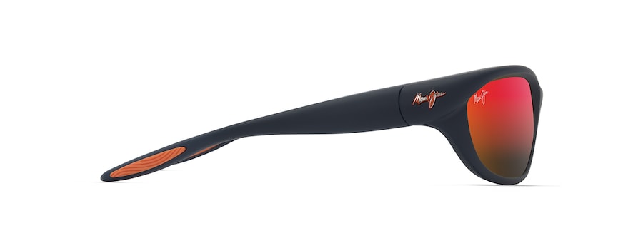 MAUI JIM HAWAII LAVA HAULANI MATTE SOLID DARK BLUE W/ORANGE