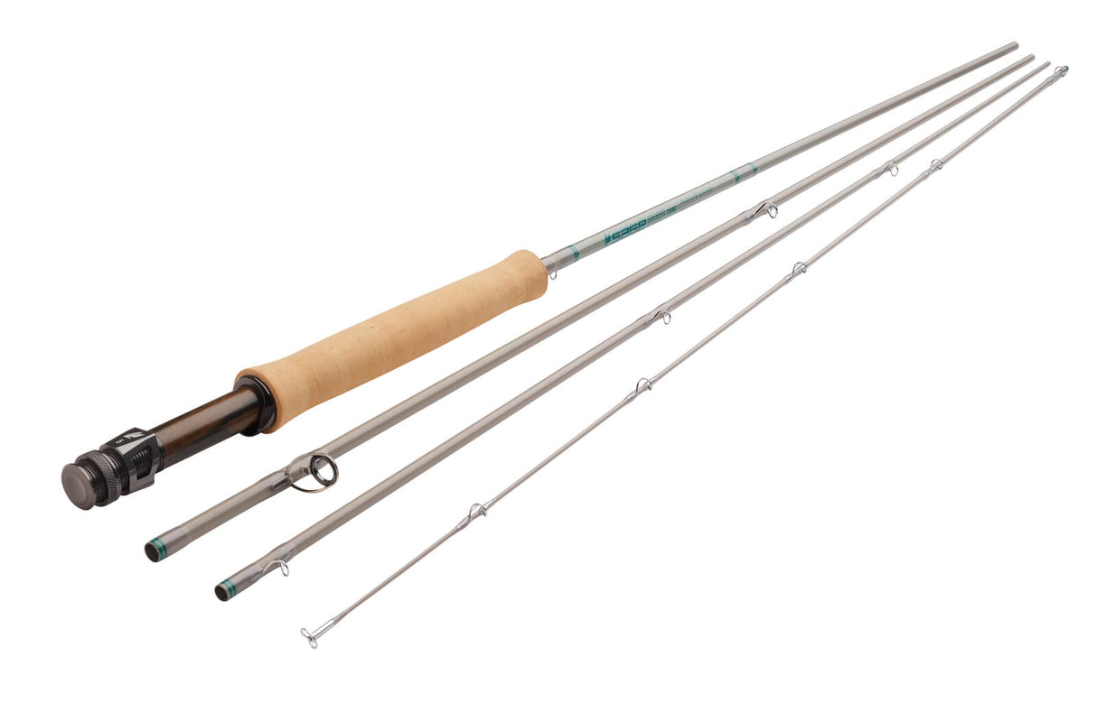 SAGE 690-4 R8 CORE LIMITED EDITION RETRO GREY FLY ROD 6WT 9'0" 4 PC