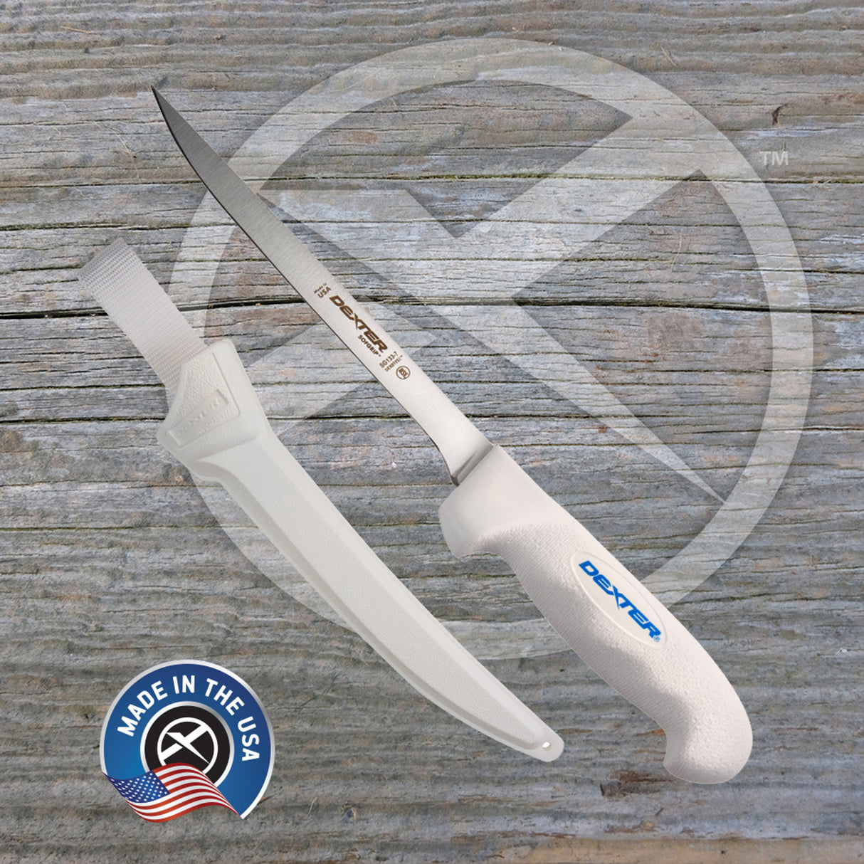 DEXTER SOFGRIP NARROW FILLET KNIFE 7"