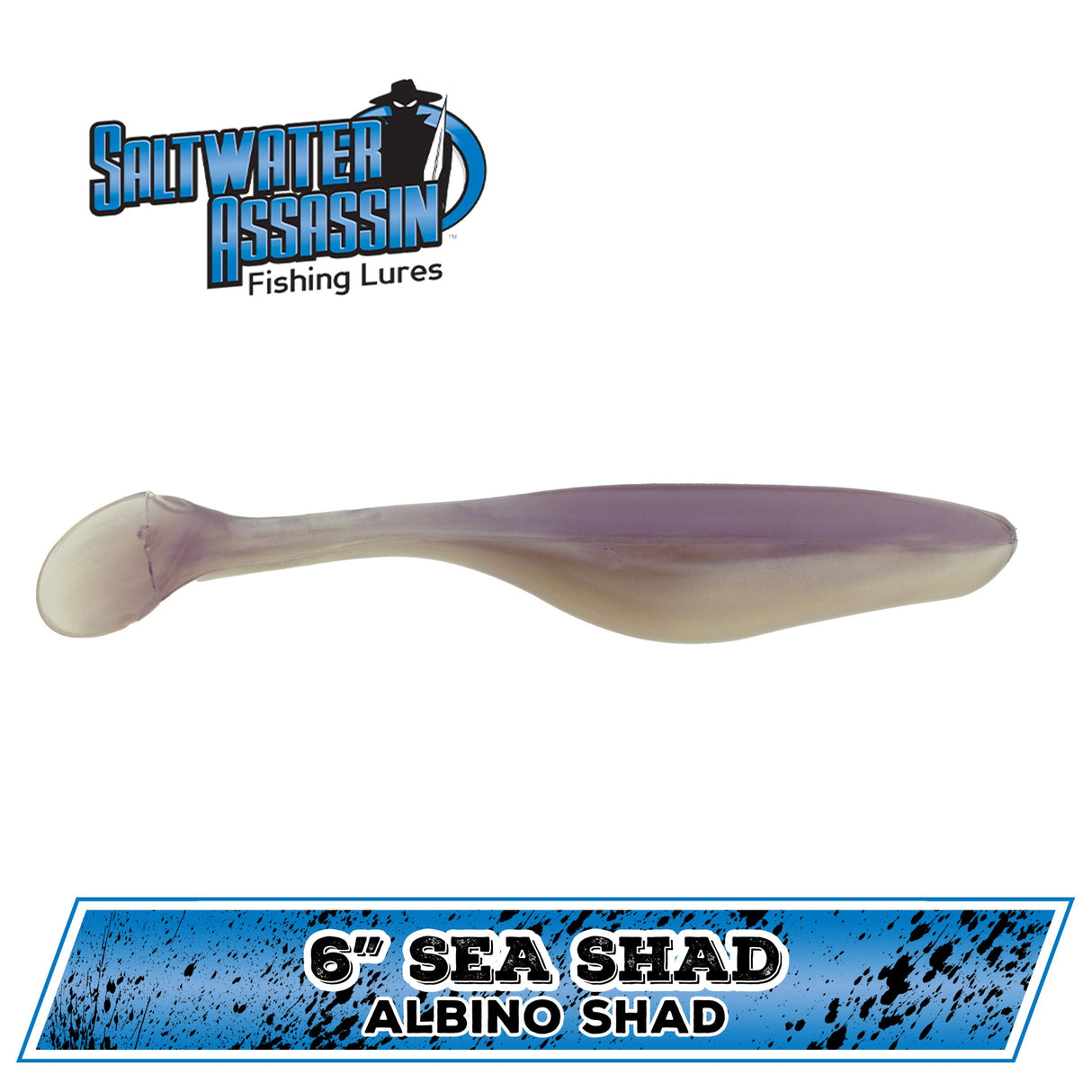 BASS ASSASSIN SEA SHAD 6"