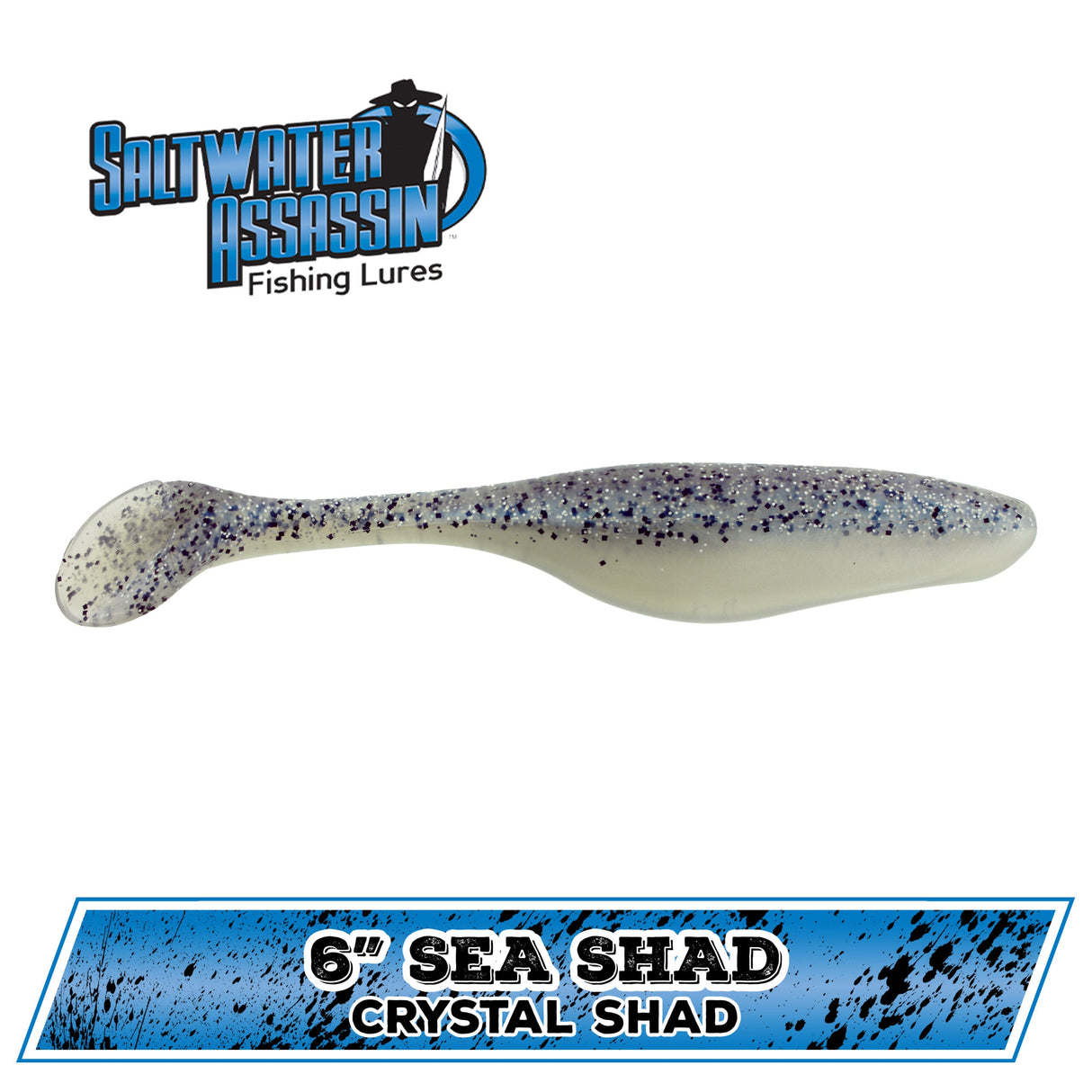BASS ASSASSIN SEA SHAD 6"