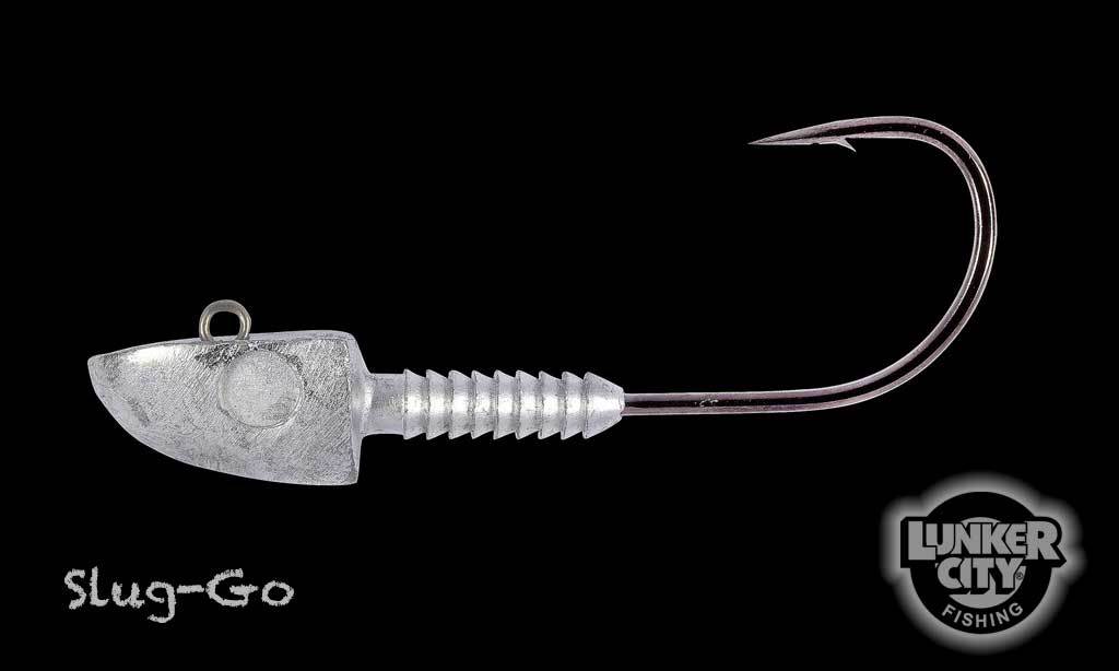 LUNKER CITY 2.75 OZ SLUG-GO HEAD 11/0 HOOK 2 PK