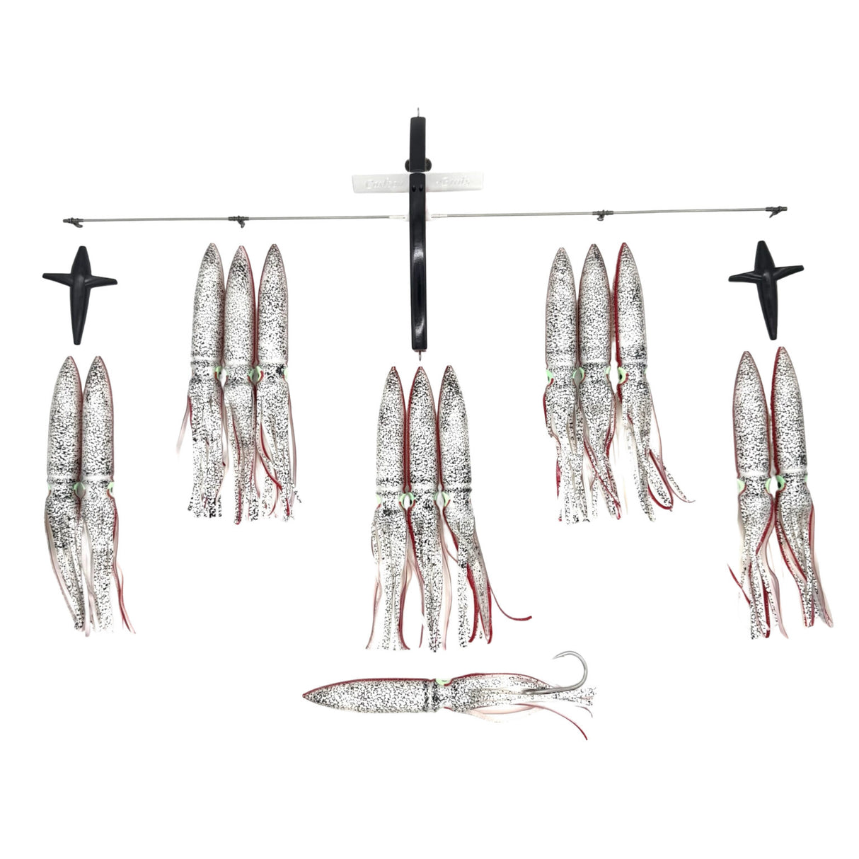 Carlson Offshore 42" Ultimate Bird Bar w/13" Fuku Squid