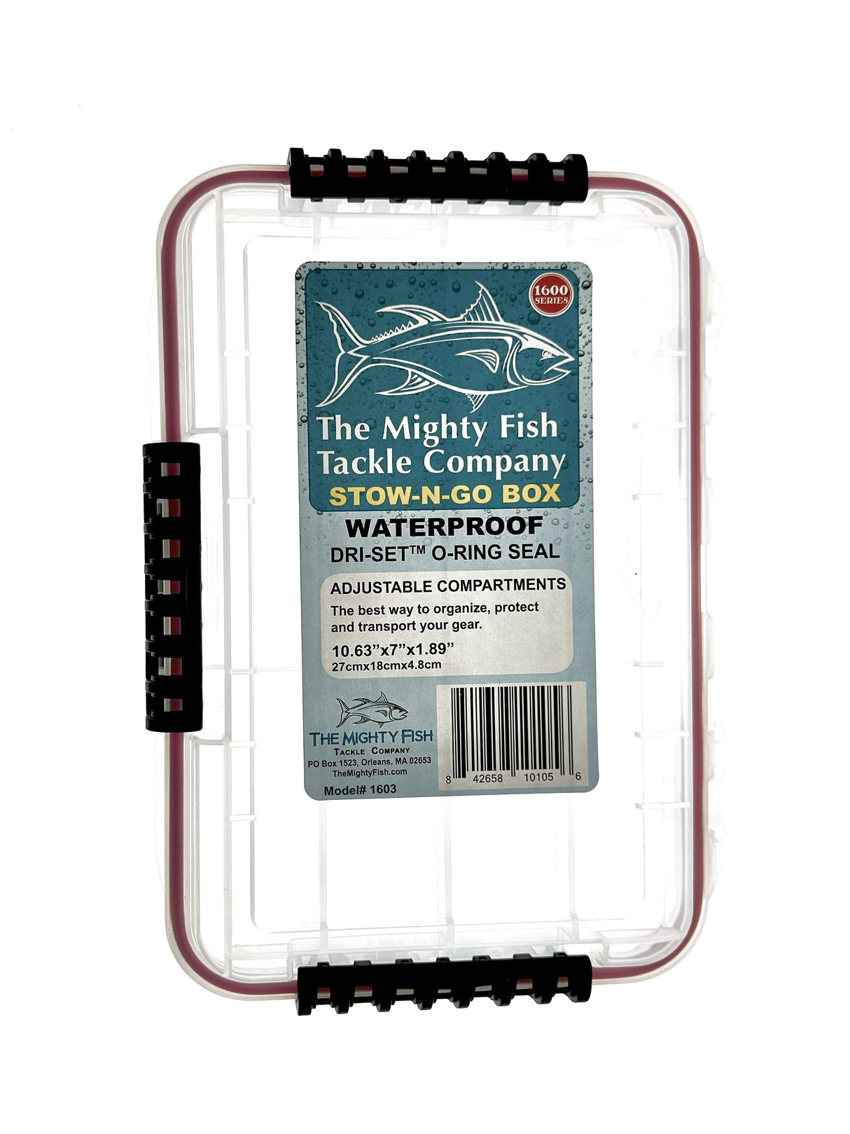 TMF SEALED TACKLE BOX 2" deep