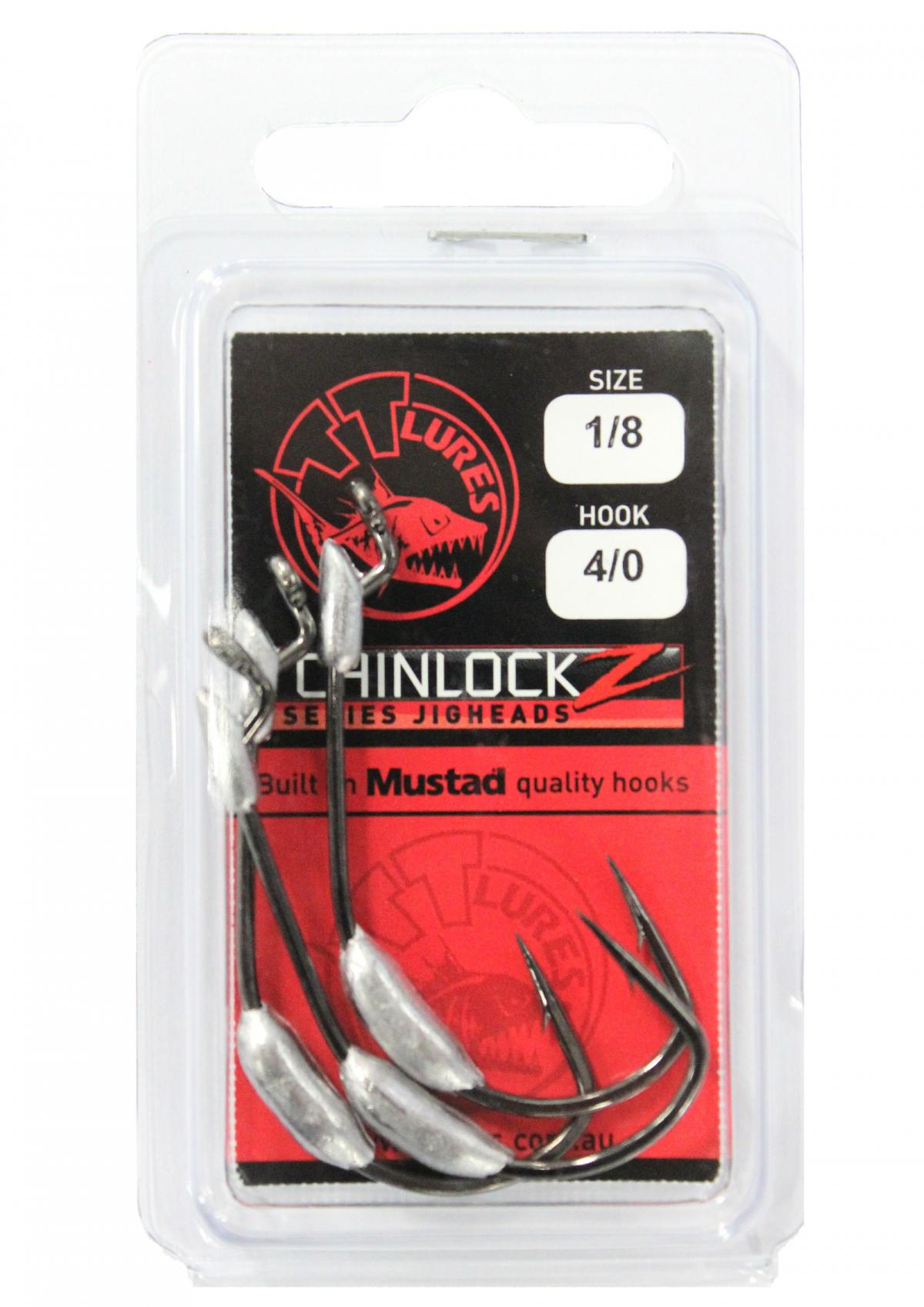 Z-MAN CHINLOCKZ SWS 12/0 HOOK 1/2 OZ QTY 2