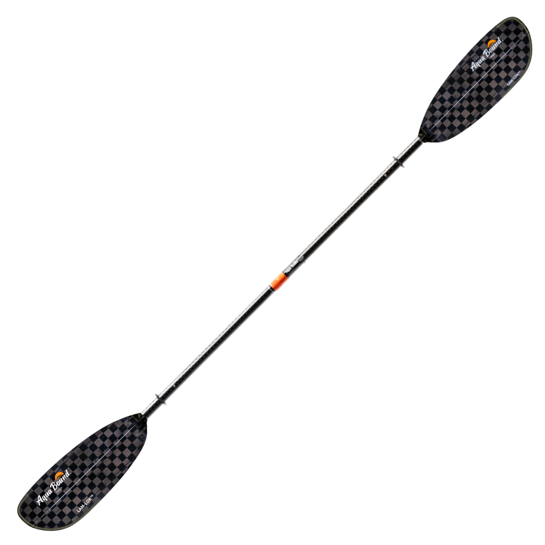 AQUA-BOUND TANGO CARBON BK LAM-LOK/POSI-LOK CARBON SHAFT 2 PC KAYAK PADDLE