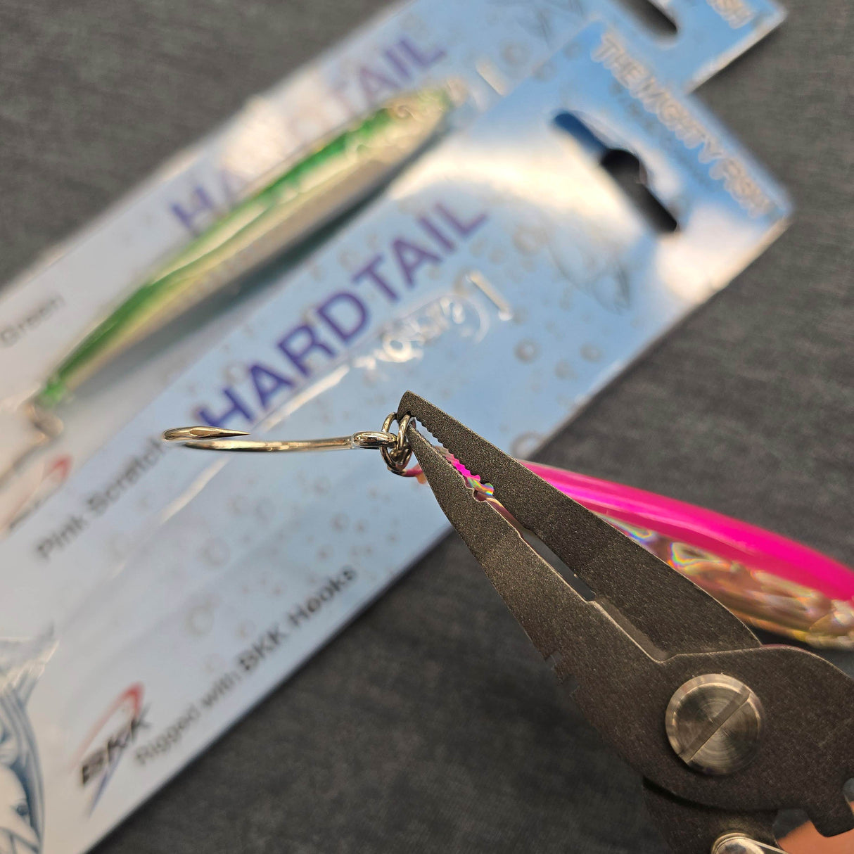 TMF INSHORE SPLIT RING PLIERS BLUE