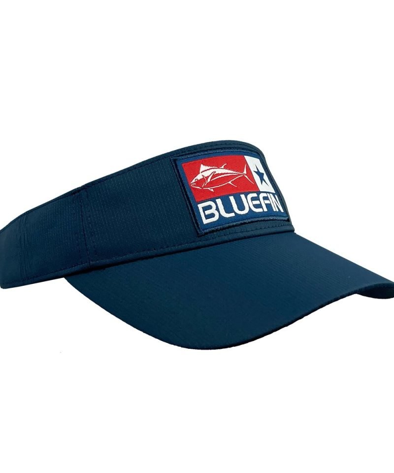 BLUEFIN VISOR WITH WOVEN PATCH