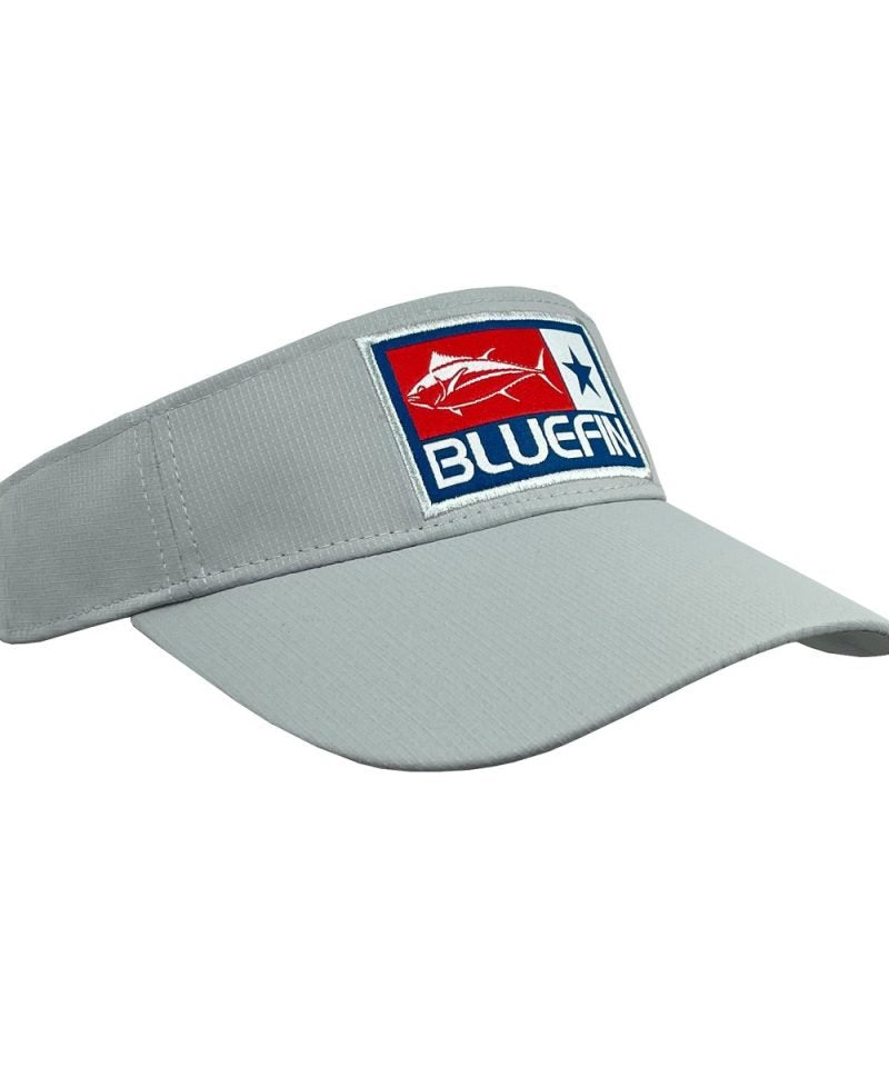 BLUEFIN VISOR WITH WOVEN PATCH