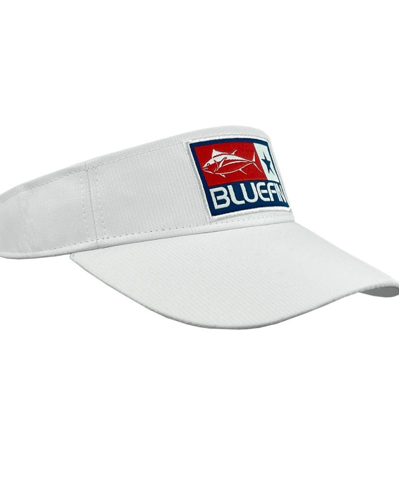 BLUEFIN VISOR WITH WOVEN PATCH