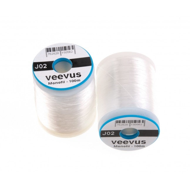 VEEVUS .2MM CLEAR WHITE MONO THREAD