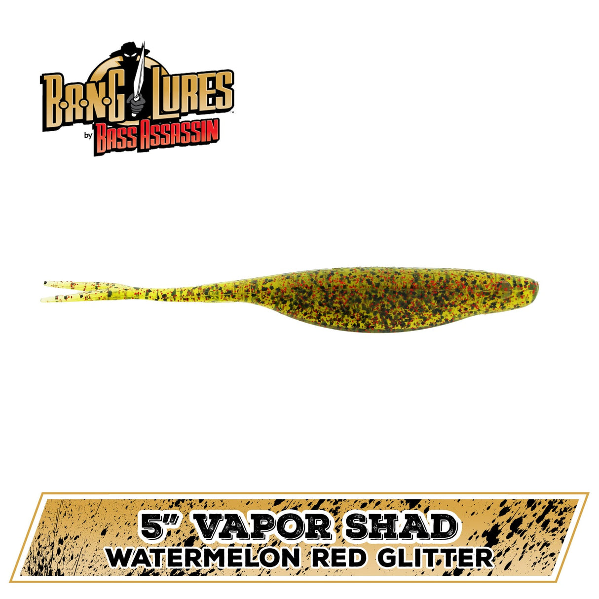 BASS ASSASSIN VAPOR SHAD 5"