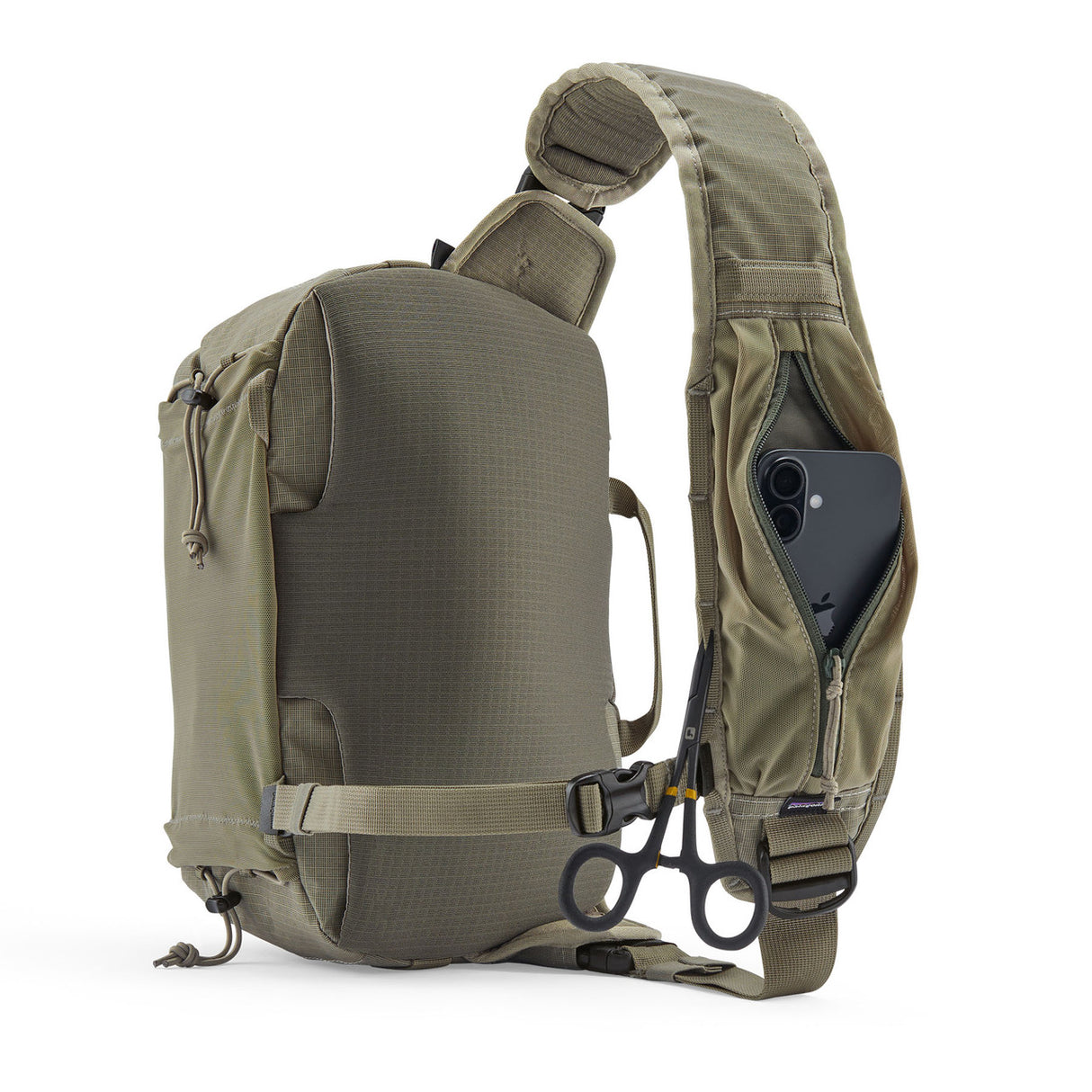 PATAGONIA STEALTH SWITCH PACK 9L RIVER ROCK GREEN W/P6 BLUE