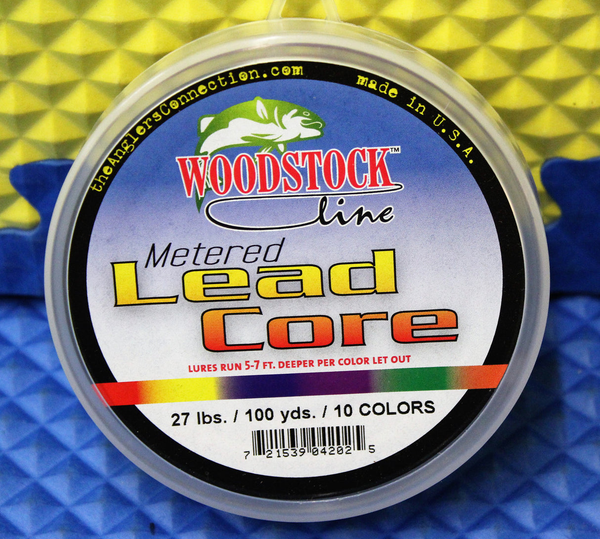 WOODSTOCK METERED LEAD CORE 27 LB 100 YDS