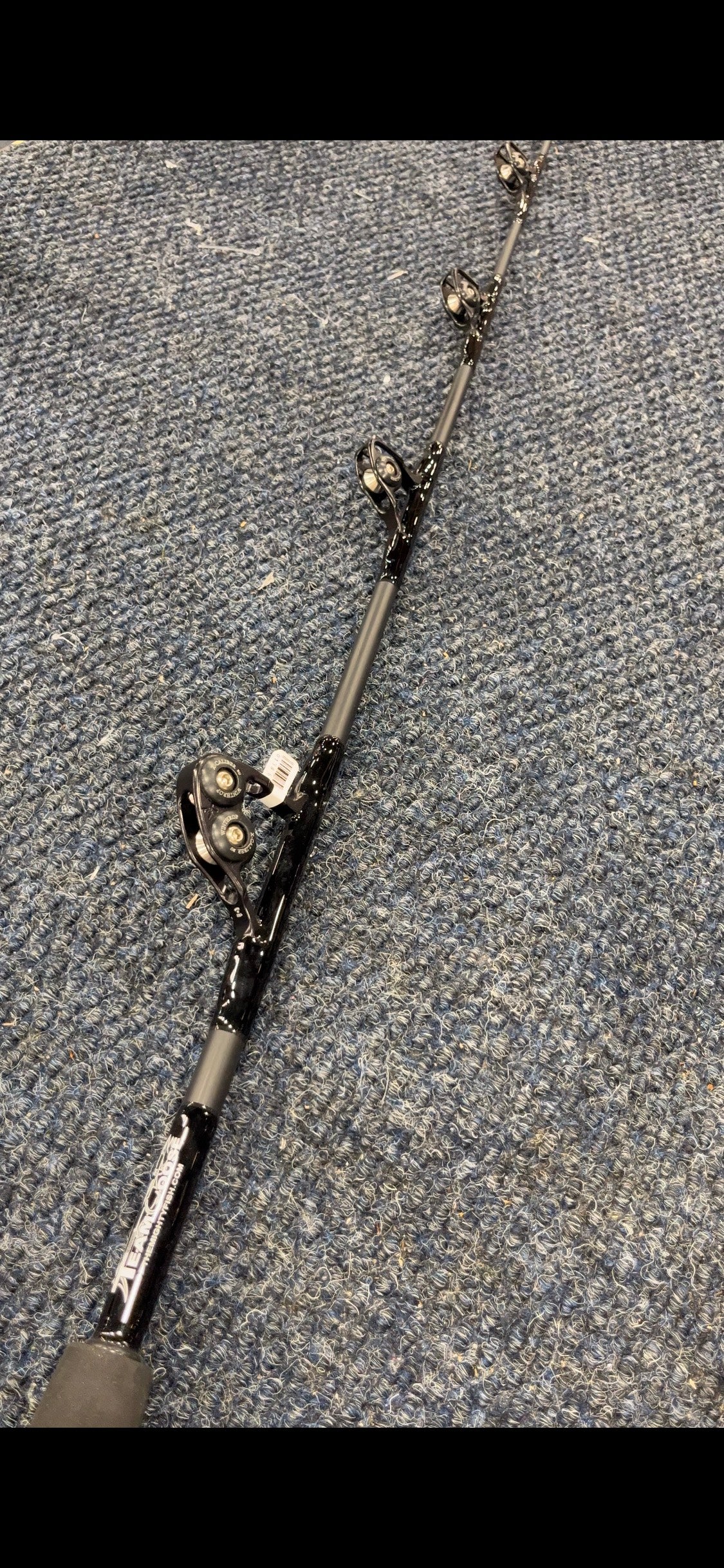 Zack's Team Goose 5'6" 80/130 Class Tuna Rod No 4 Black